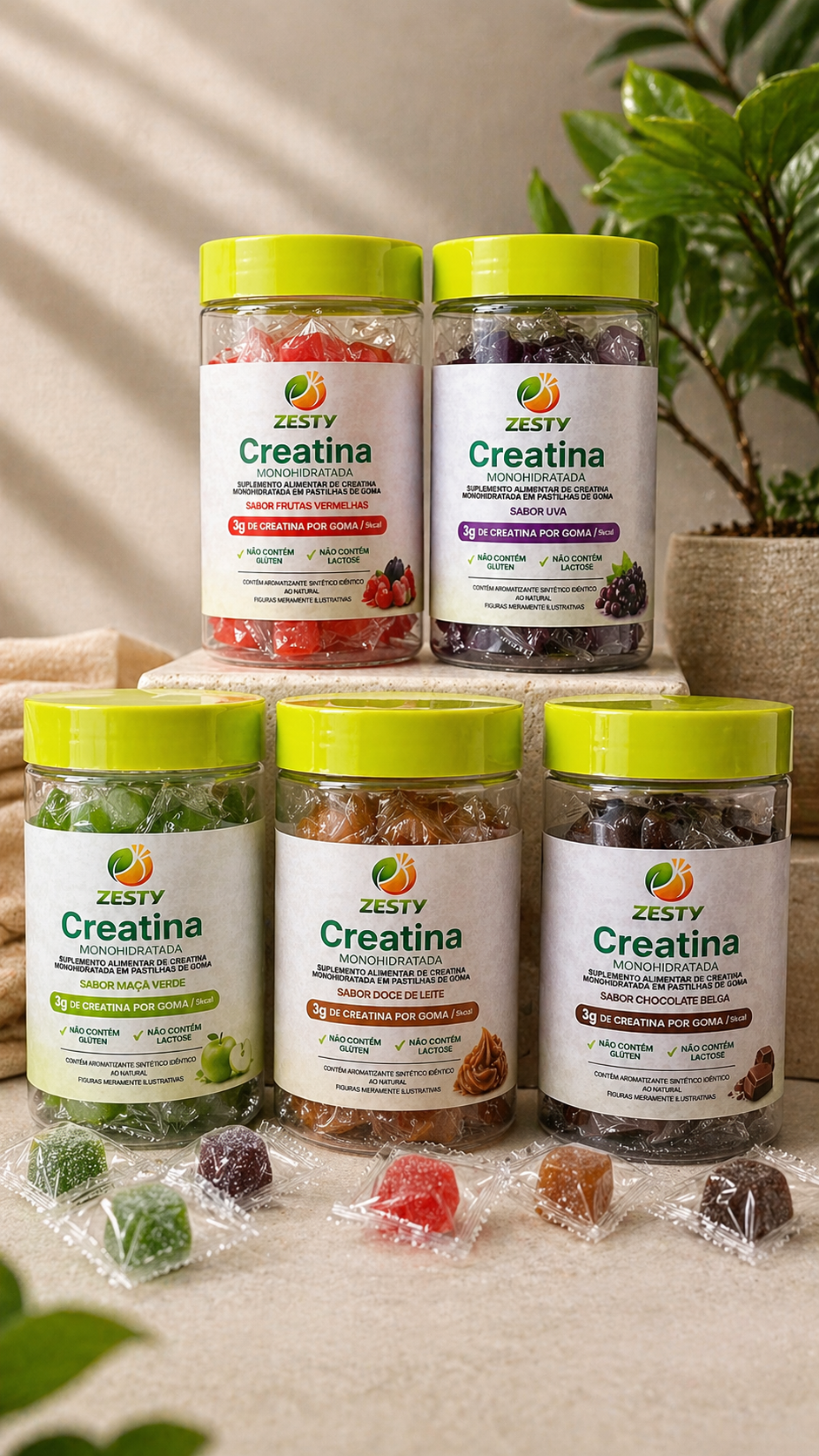 Gomas de Creatina
